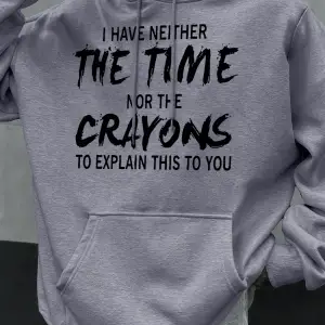 Komik Desenli Sonbahar Erkek Kapüşonlu Cepli Sweatshirt Günlük Polar Yumuşak Kazak Hip Hop Kı