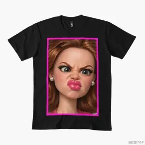 Komik İğrenç Bebek Yüz Meme T-shirt Erkekler Kadınlar Için % 100% Pamuk T Shirt Kısa Kollu Üs