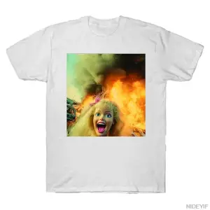 Komik İğrenç Bebek Yüz Meme T-shirt Erkekler Kadınlar Için % 100% Pamuk T Shirt Kısa Kollu Üs