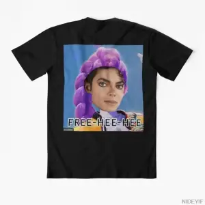 Komik Jackson Demon Hunter – Kaotik Katil Mizah Erkek Kadın Tişörtü %100 Pamuklu Tişörtler Kı