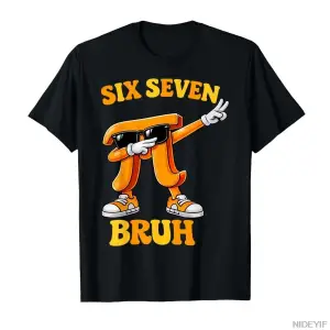 Komik Pi Günü Altı Yedi Bruh 6 7 Matematik Meme Çocuk Erkek Genç Tişörtü Erkekler Kadınlar İç