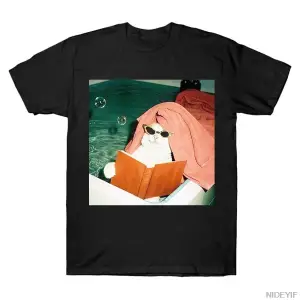 Komik Sassy Kedi Meme T-shirt Erkekler Kadınlar Için % 100% Pamuk T Shirt Kısa Kollu Üstler J