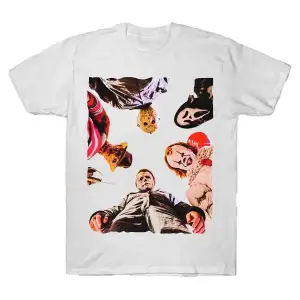 Korku Filmi Cadılar Bayramı Hayalet T-shirt Erkekler Kadınlar Için % 100% Pamuk T Shirt Kısa