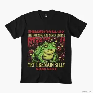 Korkular Asla Bitmez Erkek Kadın Tişörtü %100 Pamuklu Tişörtler 3XS-3XL Üstler 1224-3