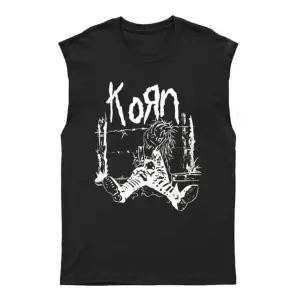 Korn Kesik Kol Tişört Kolsuz T-shirt Bkt5458