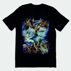 Kurt Baskılı Penye Tişört