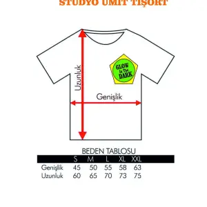 Kurt Baskılı Penye Tişört