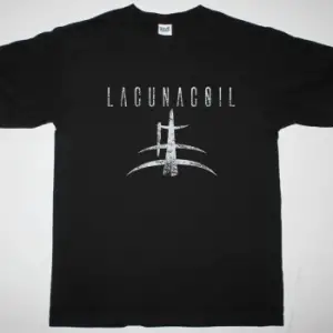 LACUNA COIL LOGO NEW BLACK T-SHIRT