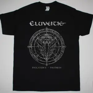 LACUNA COIL LOGO NEW BLACK T-SHIRT ÖN BASKILI