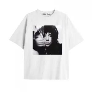 Lady gaga unisex oversize t-shirt siyah