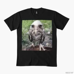 Lamont (Wet Owl Meme) Erkek Kadın T-shirt %100 Pamuklu Tişörtler Kısa Kollu Üstler 0102-3