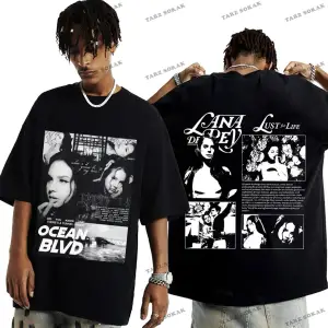 Lana Del Rey Kesik Kol Tişört Kolsuz T-shirt Bkt3569