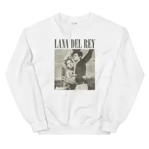 Lana Del Rey Sweatshirt Beyaz