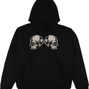 Last Exit Siyah Oversize Unisex Kapüşonlu Sweatshirt Hoodie