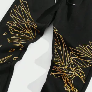 LEGND Eagle Print Drawstring Waist Eşofman Altı