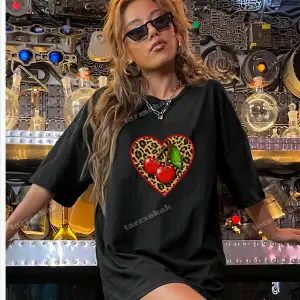 LEOPAR DESENLİ CHERY KALP