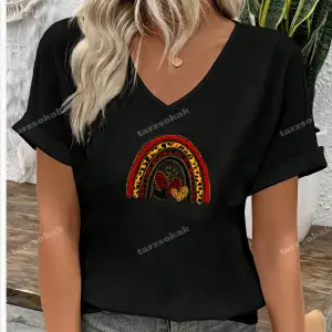 LEOPAR DESENLİ GÖKKUŞAĞI KALP