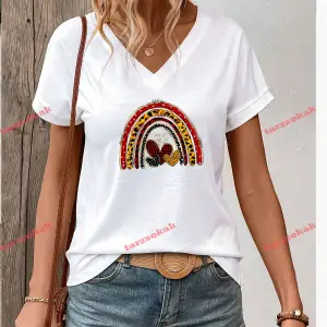 LEOPAR DESENLİ GÖKKUŞAĞI KALP