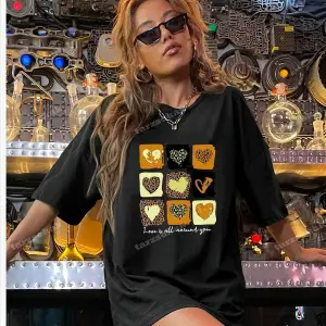 LEOPAR DESENLİ LOVE İS ALL