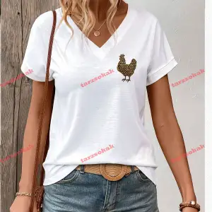 LEOPAR DESENLİ TAVUK