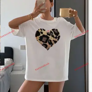 LEOPAR DESENLİ YUMOŞ KALP