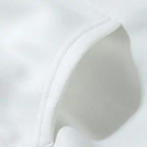 Letter & Bike Print Drop Shoulder Drawstring Hoodie Beyaz