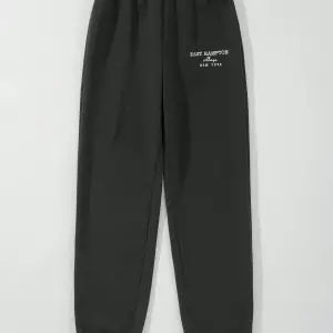 Letter Embroidery Thermal Lined 4 Mevsim Eşofman