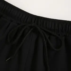 Letter Graphic Drawstring Şort