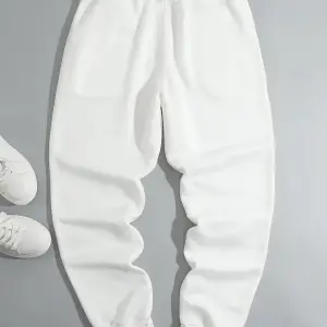 Letter Graphic Drawstring Waist Eşofman Altı