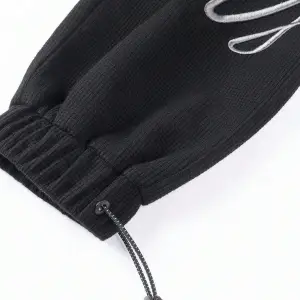 Letter Graphic Drawstring Waist Pants