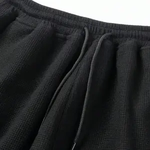 Letter Graphic Drawstring Waist Pants