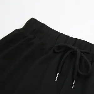 Letter Graphic Drawstring Waist Track Şort