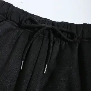 Letter Graphic Elastic Waist 4 Mevsim Eşofman