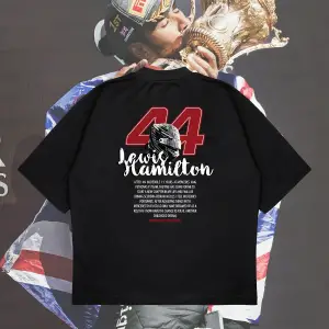 Lewis H. Boxy Fit Oversize Unisex Tshirt – Baskılı Tişört |