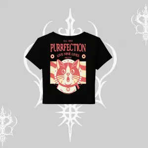 Live Nine Lives Kedi Tasarımlı Babby Tee Tshirt