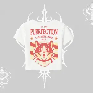 Live Nine Lives Kedi Tasarımlı Babby Tee Tshirt