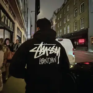 London Stsy ünisex oversize sweatshirt gri