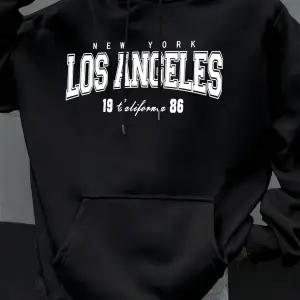 Los Angeles New York Kaliforniya Desen Erkekler Hoody Sonbahar Hip Hop Hoodie Rahat Polar Spo