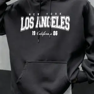 Los Angeles New York Kaliforniya Desen Erkekler Hoody Sonbahar Hip Hop Hoodie Rahat Polar Spo