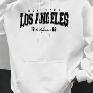 Los Angeles New York Kaliforniya Desen Erkekler Hoody Sonbahar Hip Hop Hoodie Rahat Polar Spo