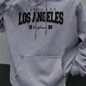 Los Angeles New York Kaliforniya Desen Erkekler Hoody Sonbahar Hip Hop Hoodie Rahat Polar Spo