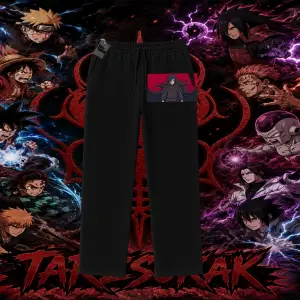 Madara Uchiha Naruto Anime Karakteri Unisex Baggy Eşofman Altı Beyaz