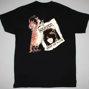 MAGNUM ON A STORYTELLERS NIGHT85 NEW BLACK T-SHIRT ÖN VE ARAKA BASKILI