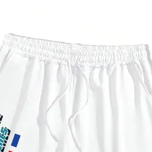 Manfinity EMRG Erkek Günlük Araba Harf Baskılı Kısa Kollu Tişört Ve Şort Takımı