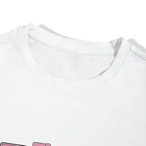 Manfinity EMRG Erkek Harf ve Araba Baskılı Rahat Yuvarlak Yaka Kısa Kollu