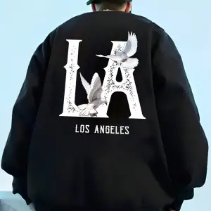 Manfinity EMRG Letter Graphic Sweatshirt Siyah