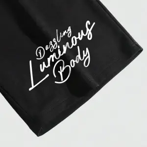 Manfinity Homme 2li Erkek Günlük Basit Kısa Kollu Tişört Ve Şort Takımı