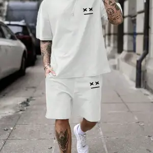 Manfinity Homme Erkek Haki Tişört Ve Şort Takımı