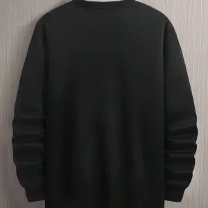 Manfinity Homme Hand Print Drop Shoulder Sweatshirt Beyaz