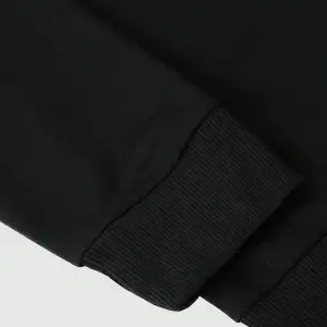 Manfinity Hypemode Mountain & Slogan Graphic Sweatshirt Siyah